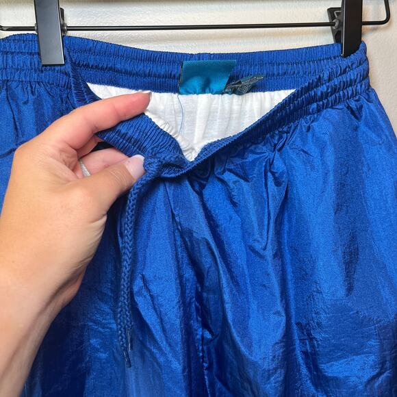Vintage On Your Mark Women's Tracksuit Windbreaker Jacket & Pants Blue Medium - Picture 9 of 13